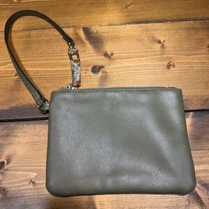 Steve Madden Olive Green Wristlet